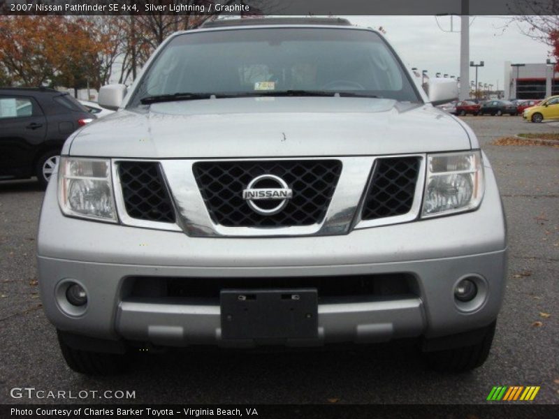 Silver Lightning / Graphite 2007 Nissan Pathfinder SE 4x4