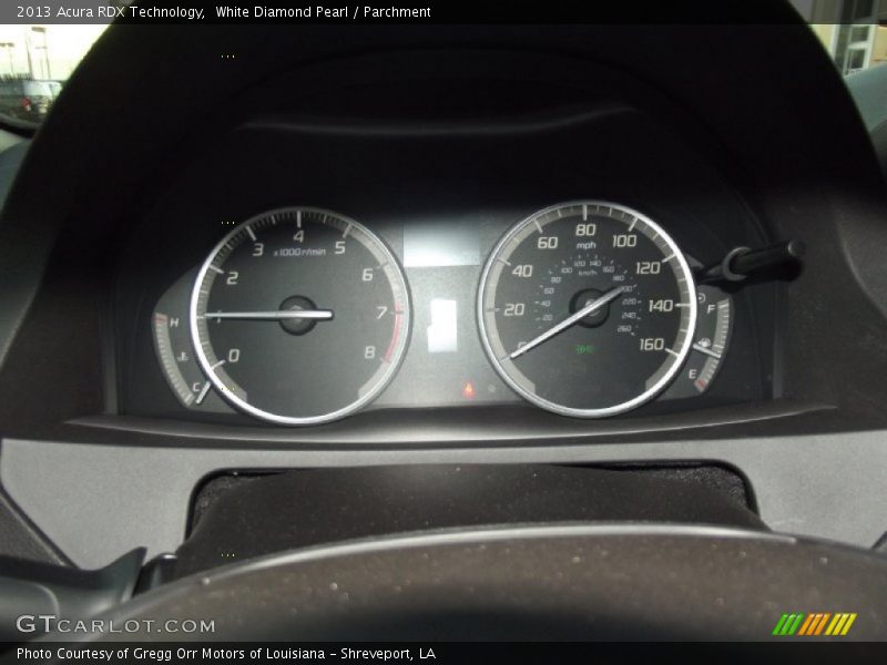 White Diamond Pearl / Parchment 2013 Acura RDX Technology
