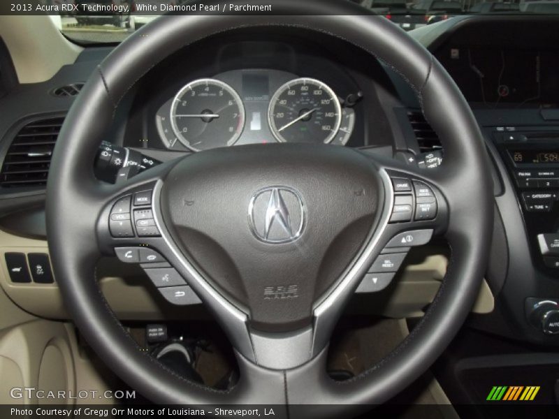 White Diamond Pearl / Parchment 2013 Acura RDX Technology