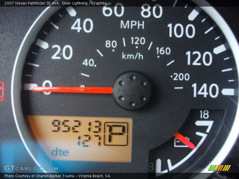 Silver Lightning / Graphite 2007 Nissan Pathfinder SE 4x4