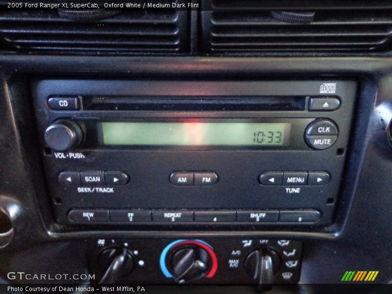 Oxford White / Medium Dark Flint 2005 Ford Ranger XL SuperCab