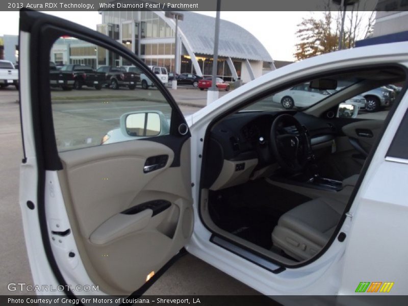 White Diamond Pearl / Parchment 2013 Acura RDX Technology