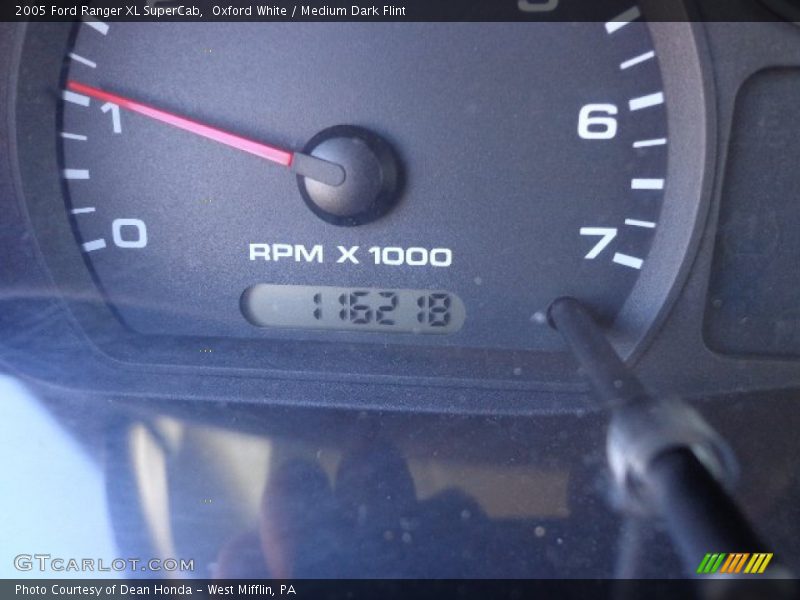 Oxford White / Medium Dark Flint 2005 Ford Ranger XL SuperCab