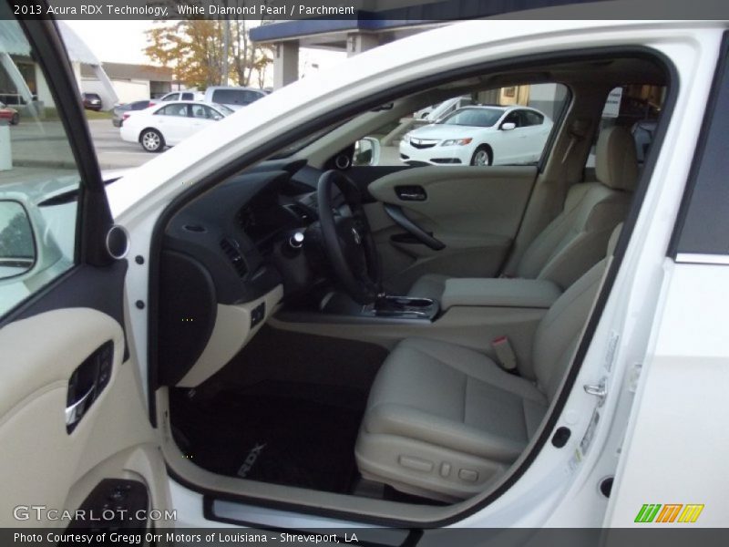 White Diamond Pearl / Parchment 2013 Acura RDX Technology