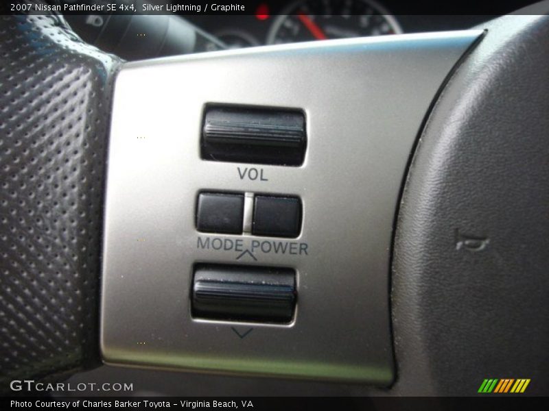 Silver Lightning / Graphite 2007 Nissan Pathfinder SE 4x4