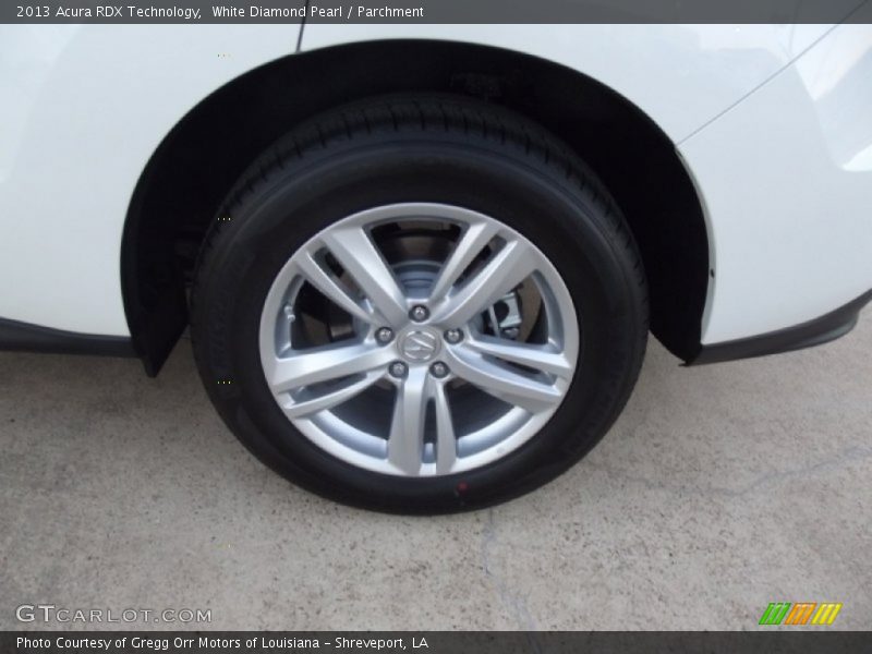 White Diamond Pearl / Parchment 2013 Acura RDX Technology