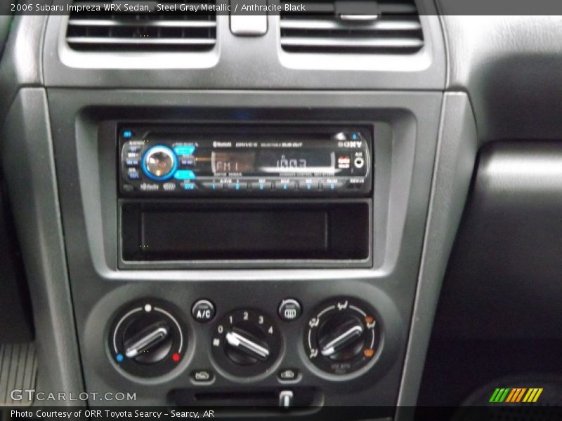 Steel Gray Metallic / Anthracite Black 2006 Subaru Impreza WRX Sedan