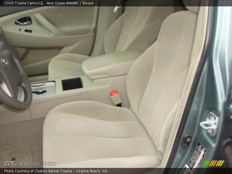 Aloe Green Metallic / Bisque 2009 Toyota Camry LE