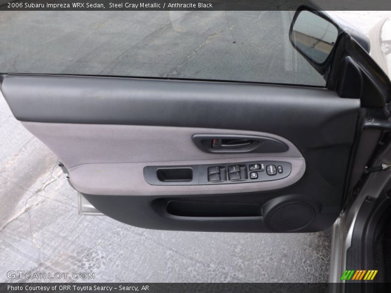Steel Gray Metallic / Anthracite Black 2006 Subaru Impreza WRX Sedan