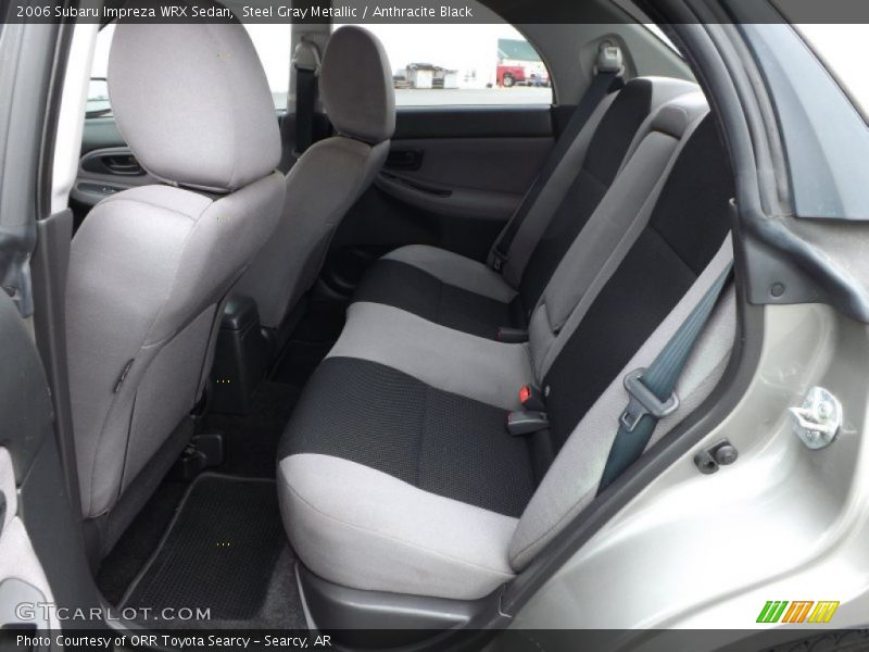 Steel Gray Metallic / Anthracite Black 2006 Subaru Impreza WRX Sedan
