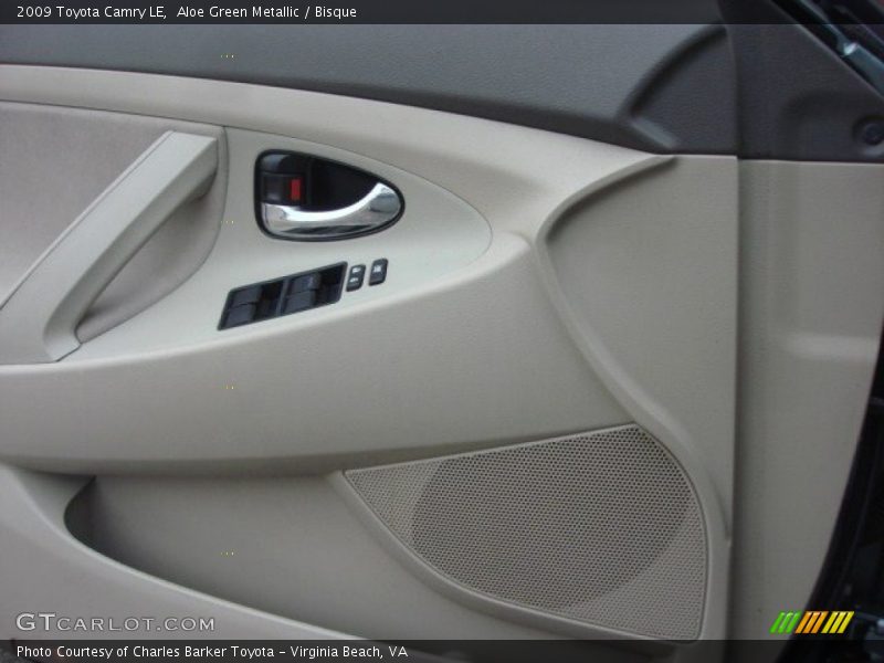 Aloe Green Metallic / Bisque 2009 Toyota Camry LE