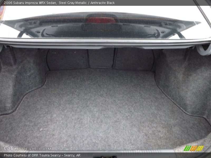 Steel Gray Metallic / Anthracite Black 2006 Subaru Impreza WRX Sedan
