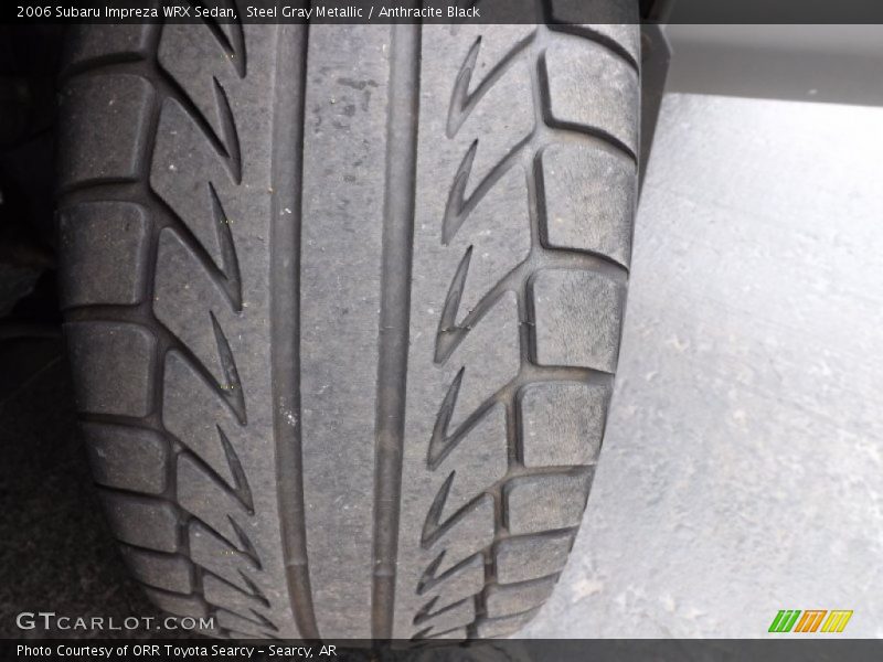 Steel Gray Metallic / Anthracite Black 2006 Subaru Impreza WRX Sedan