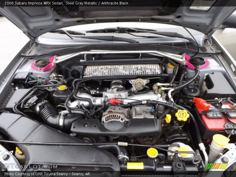 Steel Gray Metallic / Anthracite Black 2006 Subaru Impreza WRX Sedan
