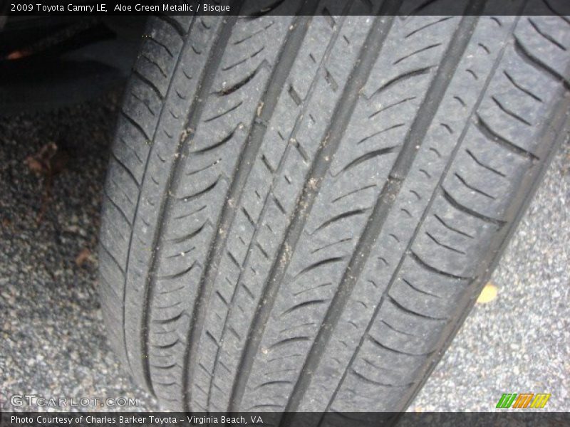 Aloe Green Metallic / Bisque 2009 Toyota Camry LE