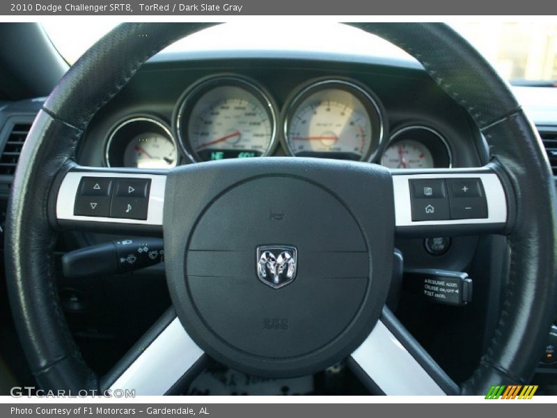 TorRed / Dark Slate Gray 2010 Dodge Challenger SRT8