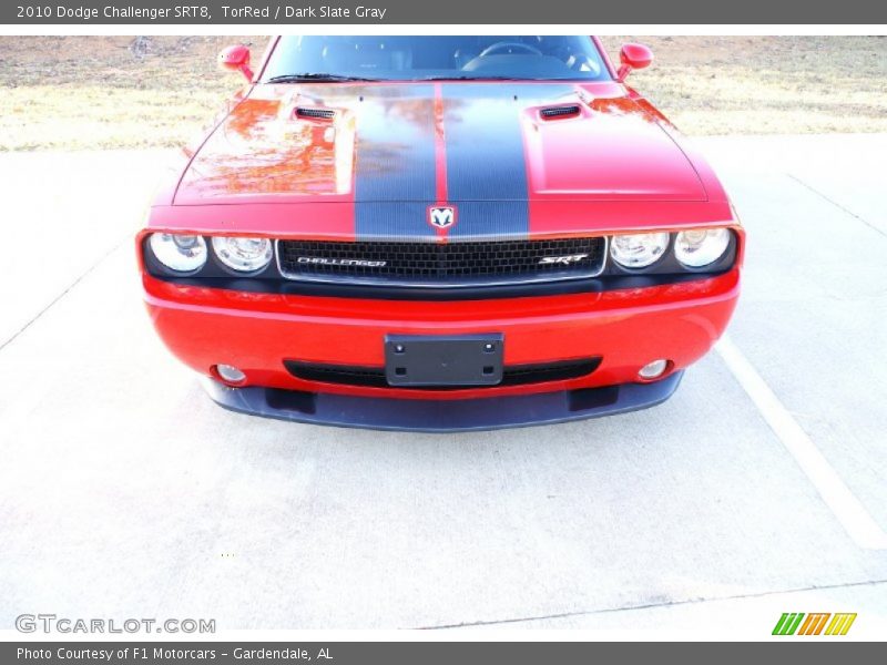 TorRed / Dark Slate Gray 2010 Dodge Challenger SRT8