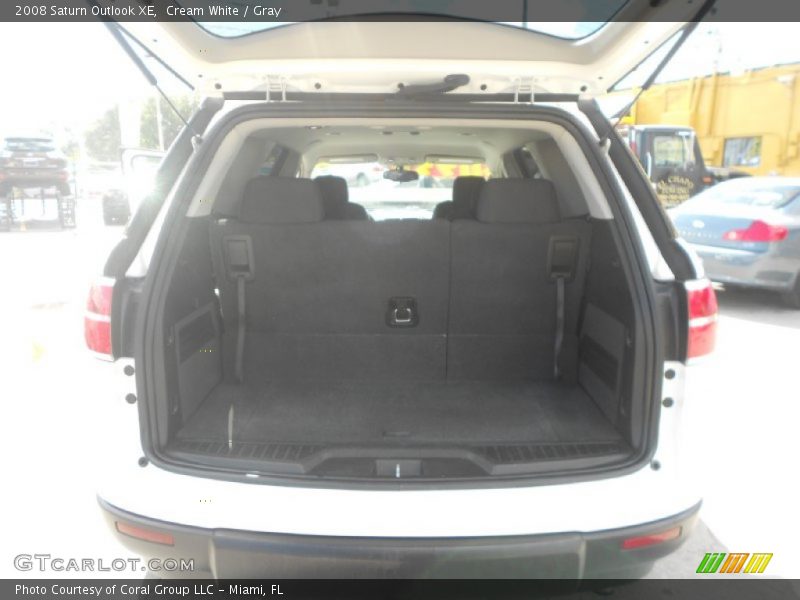 Cream White / Gray 2008 Saturn Outlook XE