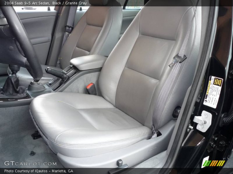 Black / Granite Gray 2004 Saab 9-5 Arc Sedan