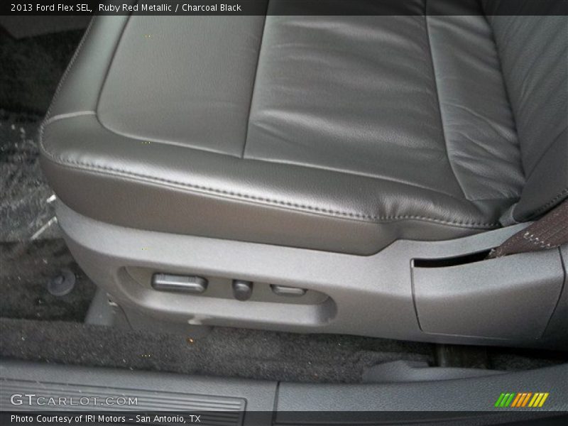 Ruby Red Metallic / Charcoal Black 2013 Ford Flex SEL