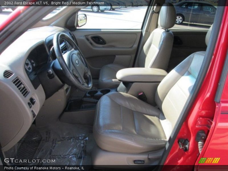 Bright Red / Medium Parchment 2002 Ford Escape XLT V6