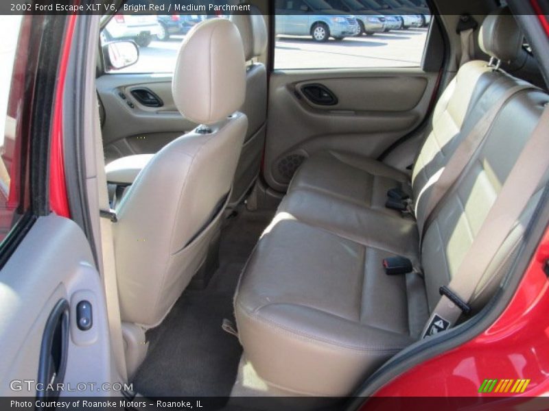 Bright Red / Medium Parchment 2002 Ford Escape XLT V6