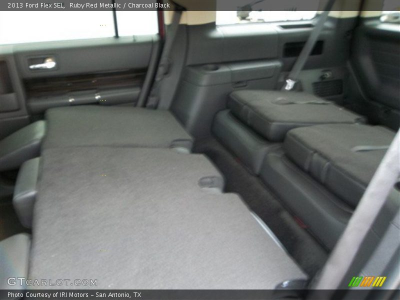 Ruby Red Metallic / Charcoal Black 2013 Ford Flex SEL