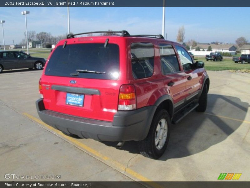 Bright Red / Medium Parchment 2002 Ford Escape XLT V6