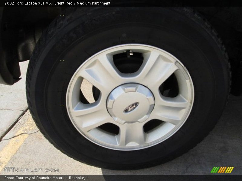 Bright Red / Medium Parchment 2002 Ford Escape XLT V6
