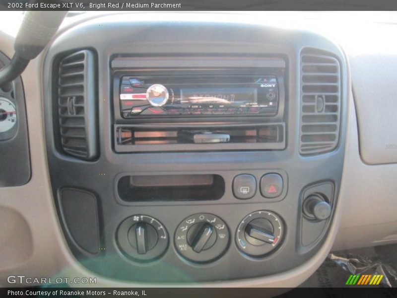 Bright Red / Medium Parchment 2002 Ford Escape XLT V6