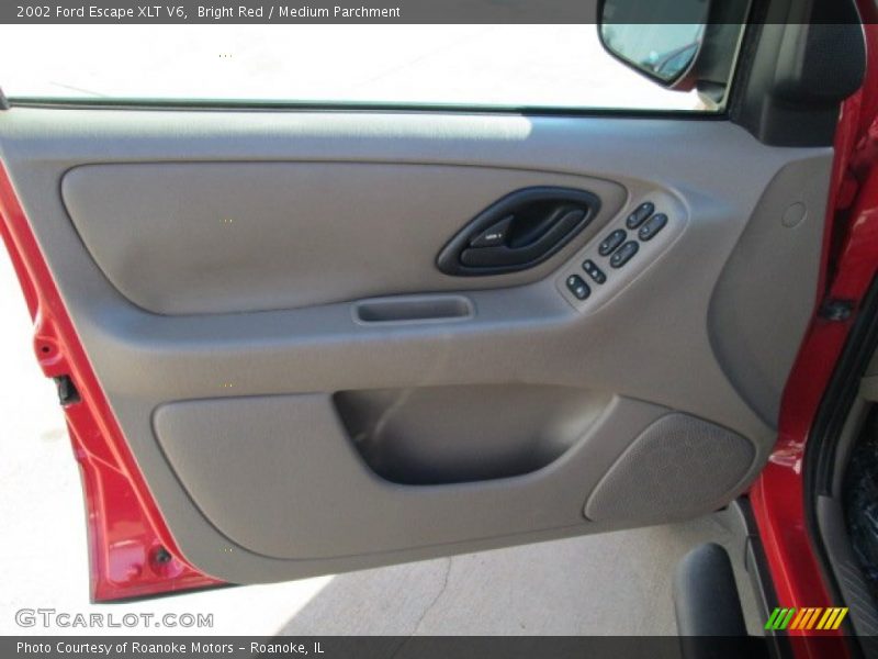 Bright Red / Medium Parchment 2002 Ford Escape XLT V6