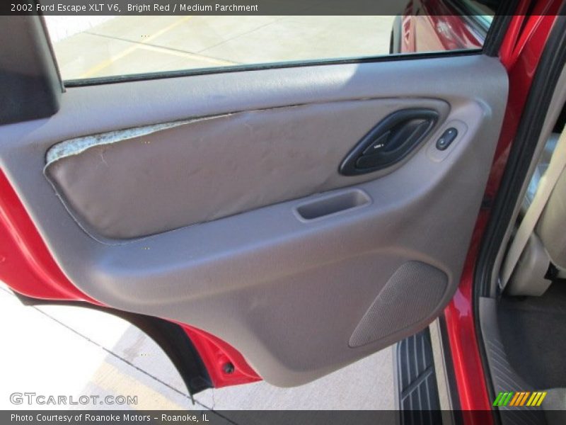 Bright Red / Medium Parchment 2002 Ford Escape XLT V6