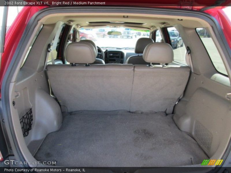 Bright Red / Medium Parchment 2002 Ford Escape XLT V6