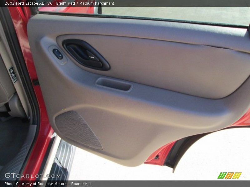 Bright Red / Medium Parchment 2002 Ford Escape XLT V6