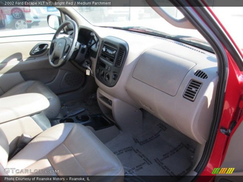 Bright Red / Medium Parchment 2002 Ford Escape XLT V6
