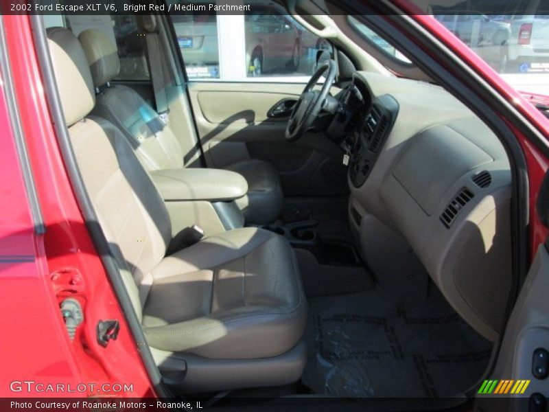 Bright Red / Medium Parchment 2002 Ford Escape XLT V6
