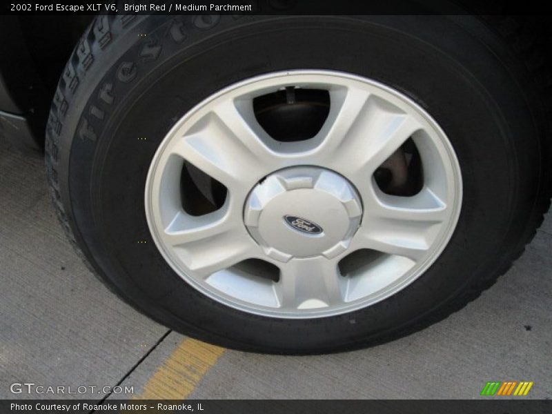 Bright Red / Medium Parchment 2002 Ford Escape XLT V6