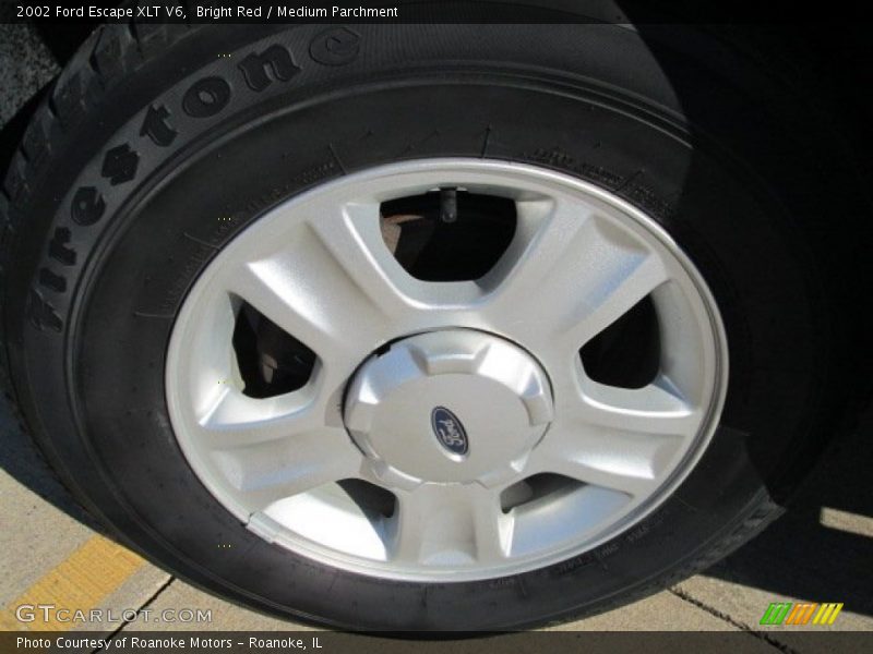 Bright Red / Medium Parchment 2002 Ford Escape XLT V6
