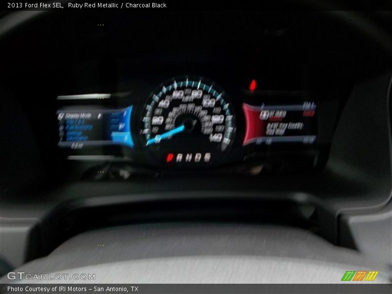 Ruby Red Metallic / Charcoal Black 2013 Ford Flex SEL