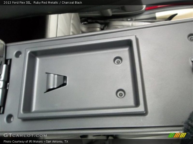 Ruby Red Metallic / Charcoal Black 2013 Ford Flex SEL