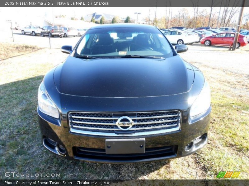 Navy Blue Metallic / Charcoal 2009 Nissan Maxima 3.5 S