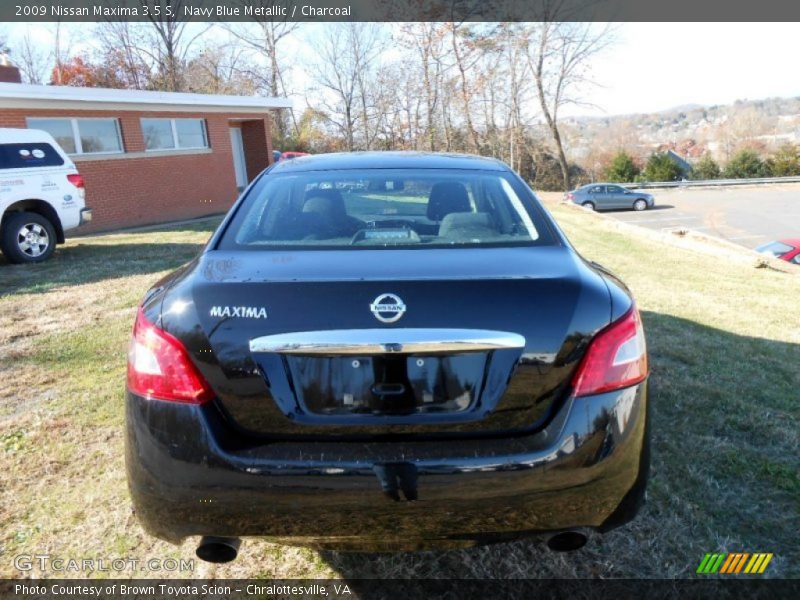 Navy Blue Metallic / Charcoal 2009 Nissan Maxima 3.5 S
