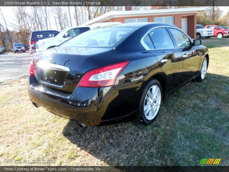 Navy Blue Metallic / Charcoal 2009 Nissan Maxima 3.5 S