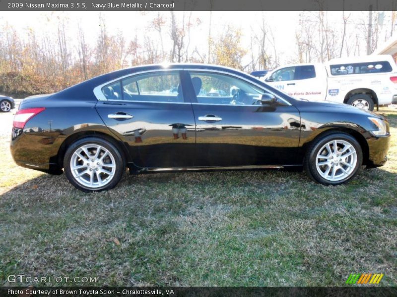 Navy Blue Metallic / Charcoal 2009 Nissan Maxima 3.5 S
