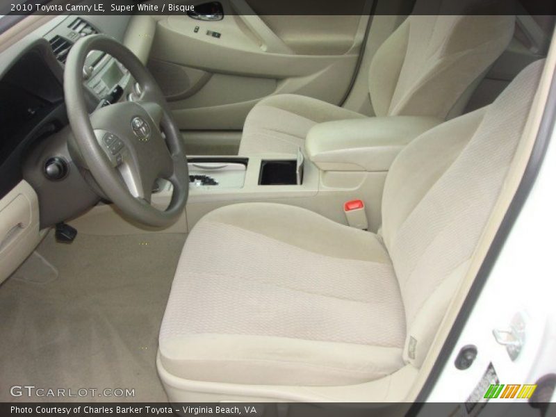 Super White / Bisque 2010 Toyota Camry LE