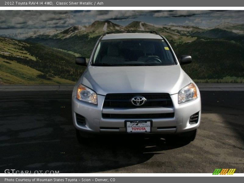 Classic Silver Metallic / Ash 2012 Toyota RAV4 I4 4WD