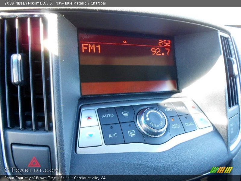 Navy Blue Metallic / Charcoal 2009 Nissan Maxima 3.5 S