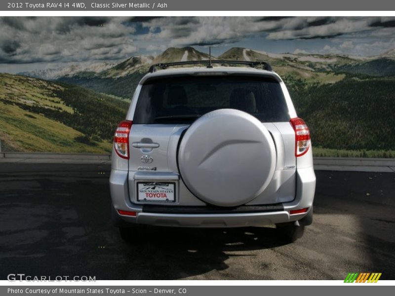 Classic Silver Metallic / Ash 2012 Toyota RAV4 I4 4WD