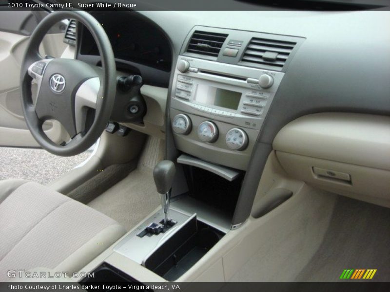 Super White / Bisque 2010 Toyota Camry LE