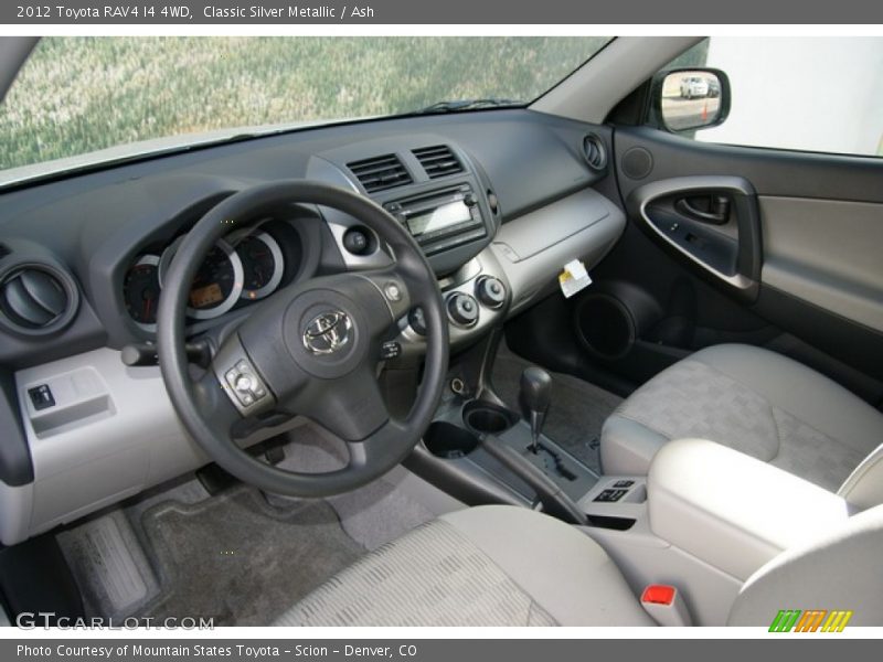 Classic Silver Metallic / Ash 2012 Toyota RAV4 I4 4WD